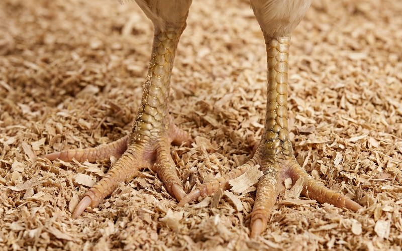 prevent-bumblefoot-in-chickens-with-bedding